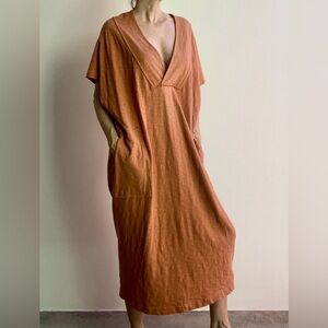 FP Beach cotton caftan dress
